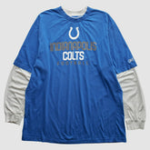 Indianapolis Colts Reebok 2000s T-Shirt Blue Vintage