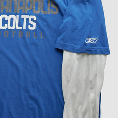 Indianapolis Colts Reebok 2000s T-Shirt Blue Vintage