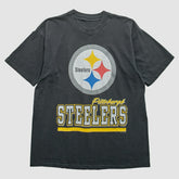 Pittsburgh Steelers 1997 T-Shirt Black Vintage