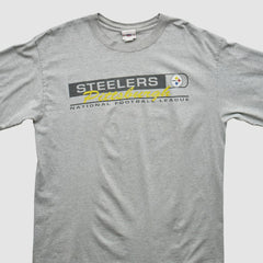Pittsburgh Steelers 2000s T-Shirt Gray Vintage