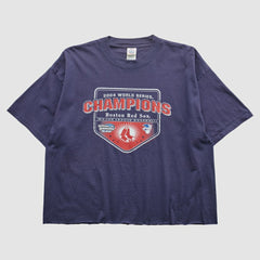 Boston Red Sox Delta 2004 T-Shirt - Navy - L by Fanatics Real Vintage T-shirts