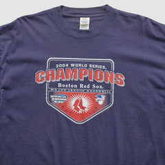 Boston Red Sox Delta 2004 T-Shirt - Navy - L by Fanatics Real Vintage T-shirts