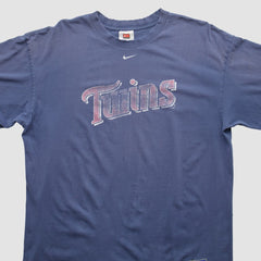 Minnesota Twins Nike 2000s T-Shirt - Navy - 2XL by Fanatics Real Vintage T-shirts