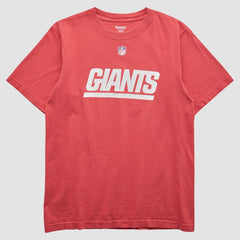 New York Giants Reebok 2000s T-Shirt Red Vintage