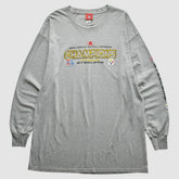 Pittsburgh Steelers NFL 2005 T-Shirt Gray Vintage