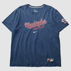 Washington Nationals Nike 2012 T-Shirt - Blue - M by Fanatics Real Vintage T-shirts