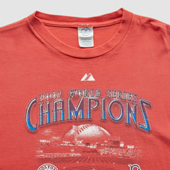 Boston Red Sox 2007 T-Shirt - Red - L by Fanatics Real Vintage T-shirts