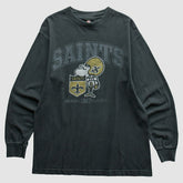 New Orleans Saints NFL 2010s T-Shirt Black Vintage