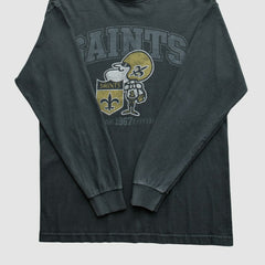 New Orleans Saints NFL 2010s T-Shirt Black Vintage