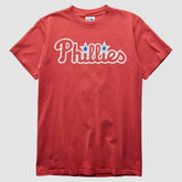 Philadelphia Phillies Majestic 2000s T-Shirt - Red - S by Fanatics Real Vintage T-shirts