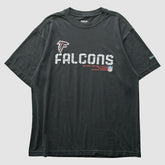 Atlanta Falcons Reebok 2000s T-Shirt Black Vintage