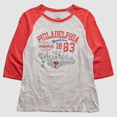 Philadelphia Phillies 2012 T-Shirt - White - XS by Fanatics Real Vintage T-shirts