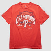 Philadelphia Phillies Majestic 2011 T-Shirt - Red - M by Fanatics Real Vintage T-shirts