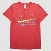 St. Louis Cardinals Majestic 2000s T-Shirt - Red - S by Fanatics Real Vintage T-shirts