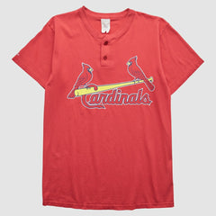 St. Louis Cardinals Majestic 2000s T-Shirt - Red - S by Fanatics Real Vintage T-shirts