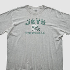 New York Jets Reebok 2000s T-Shirt Gray Vintage