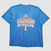 Texas Rangers 2011 T-Shirt - Blue - M by Fanatics Real Vintage T-shirts