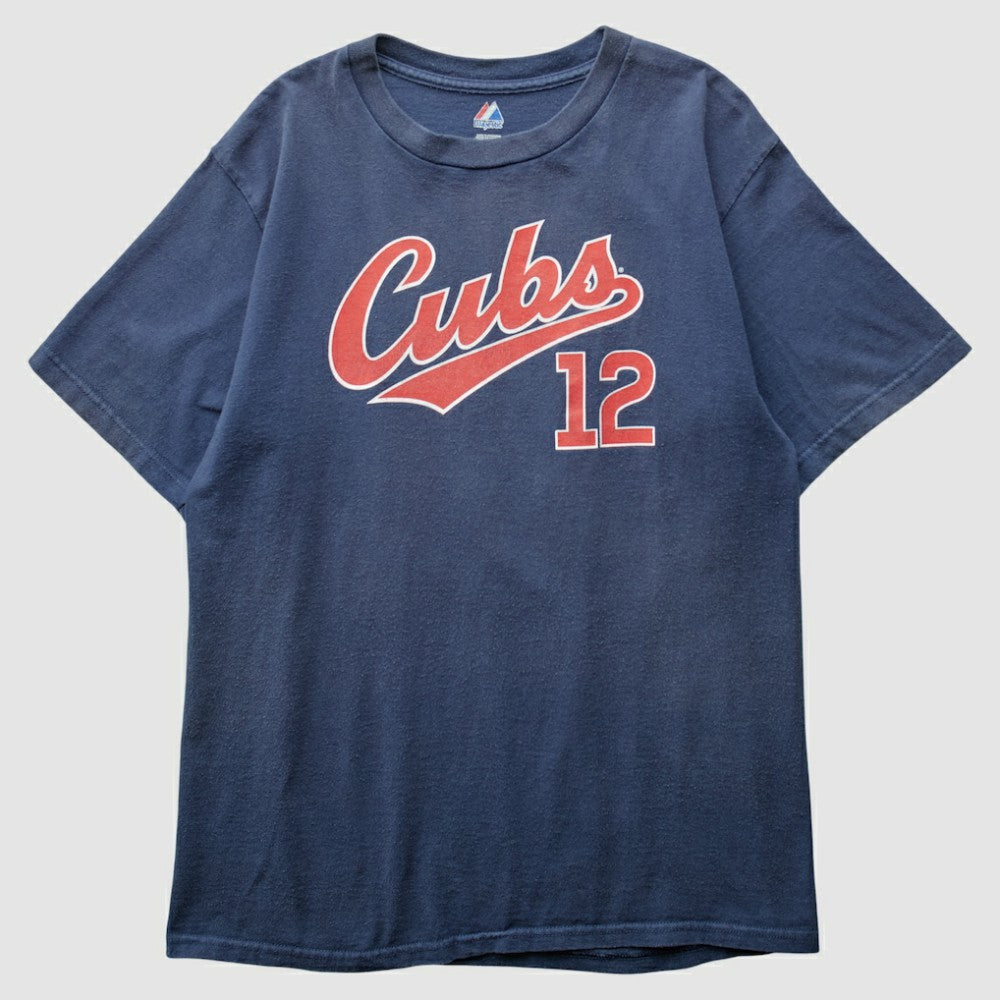 Chicago Cubs Majestic 2009 T-Shirt - Navy - S by Fanatics Real Vintage T-shirts