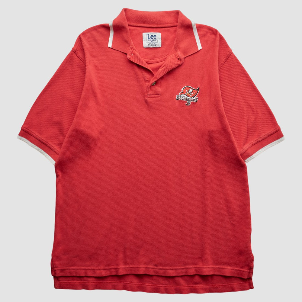 Tampa Bay Buccaneers Lee Apparel 90s Polo Red Vintage