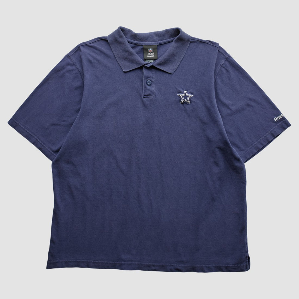 Dallas Cowboys Reebok 2010s Polo Navy Vintage