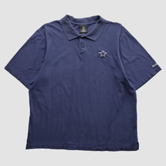 Dallas Cowboys Reebok 2010s Polo Navy Vintage