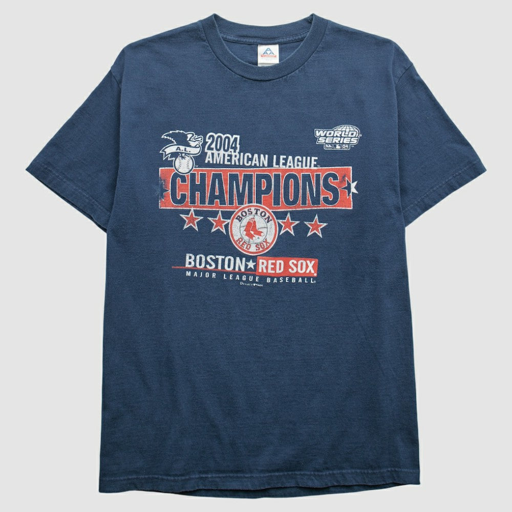 Boston Red Sox Dynasty 2004 T-Shirt - Navy - M by Fanatics Real Vintage T-shirts