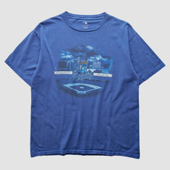 Kansas City Royals 2000s T-Shirt - Blue - L by Fanatics Real Vintage T-shirts