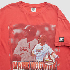 St. Louis Cardinals Starter 1997 T-Shirt - Red - L by Fanatics Real Vintage T-shirts