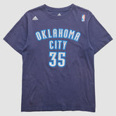 Oklahoma City Thunder 2010s T-Shirt Navy Vintage
