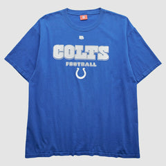 Indianapolis Colts NFL 2000s T-Shirt Blue Vintage