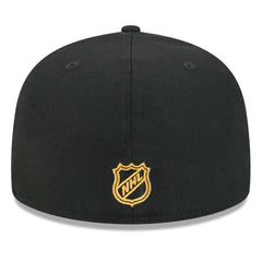 NHL Boston Bruins New Era Core 59FIFTY Fitted Hat - Black