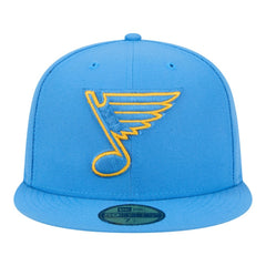 NHL St. Louis Blues New Era Core 59FIFTY Fitted Hat - Light Blue