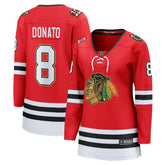 NHL Ryan Donato Chicago Blackhawks Fanatics Women's Centennial Breakaway Player Jersey - Red
