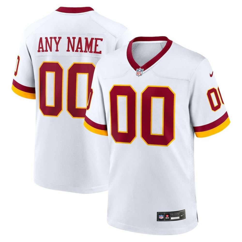 NFL Washington Commanders Game Super Bowl Era Custom Jersey - White