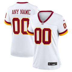 NFL Washington Commanders Women's Super Bowl Era Custom Game Jersey - White