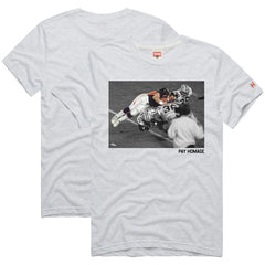 John Elway Denver Broncos Homage Unisex Pay Homage Tri-Blend T-Shirt Ash
