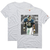Lawrence Taylor New York Giants Homage Unisex Pay Homage Tri-Blend T-Shirt Ash