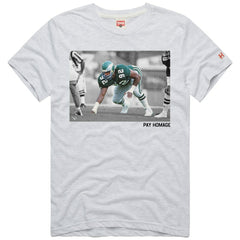 Reggie White Philadelphia Eagles Homage Unisex Pay Homage Tri-Blend T-Shirt Ash