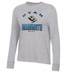 NHL Utah Mammoth Champion Women's Core Long Sleeve T-Shirt - Gray