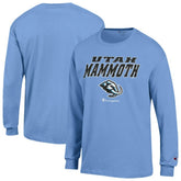 NHL Utah Mammoth Champion Jersey Long Sleeve T-Shirt - Blue