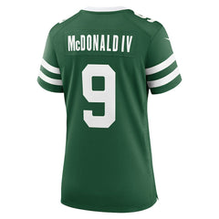 NFL Will McDonald IV New York Jets Women's Team Game Jersey - Legacy Green