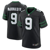 NFL Will McDonald IV New York Jets Alternate Game Jersey - Legacy Black