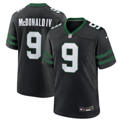 NFL Will McDonald IV New York Jets Alternate Game Jersey - Legacy Black