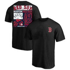 Boston Red Sox Profile Big & Tall Two-Sided Graphic T-Shirt - Black T-shirts