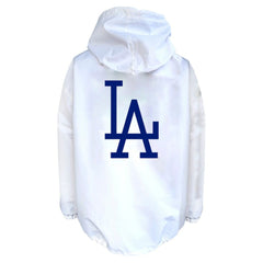 Los Angeles Dodgers Mitchell & Ness Big & Tall Full-Snap Hooded Jacket - White Jackets