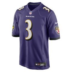NFL Chidobe Awuzie Baltimore Ravens Team Game Jersey - Purple