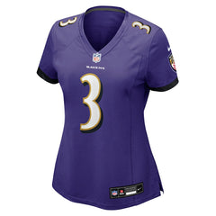 Chidobe Awuzie Baltimore Ravens Women's Team Game Jersey Purple