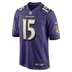 NFL Cooper Rush Baltimore Ravens Team Game Jersey - Purple