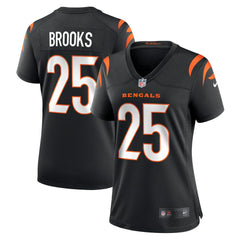 NFL Tahj Brooks Cincinnati Bengals Women's Team Game Jersey - Black