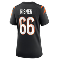 NFL Dalton Risner Cincinnati Bengals Women's Team Game Jersey - Black